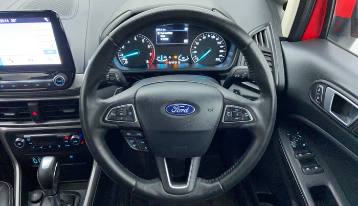 2019 Ford Ecosport 1.5 TITANIUM PLUS TI VCT AT, Petrol, Automatic, 9,607 km, Steering Wheel Close Up