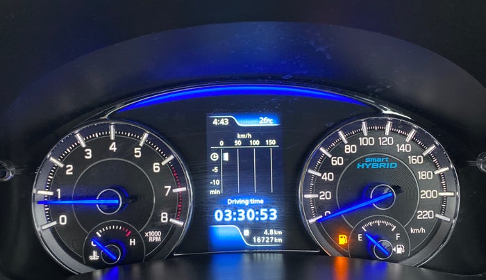 2022 Maruti Ciaz DELTA 1.5 SHVS MT PETROL, Petrol, Manual, 16,727 km, Odometer Image