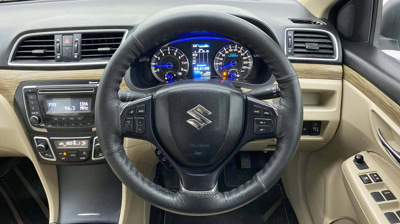 2022 Maruti Ciaz DELTA 1.5 SHVS MT PETROL, Petrol, Manual, 16,727 km, Steering Wheel Close Up