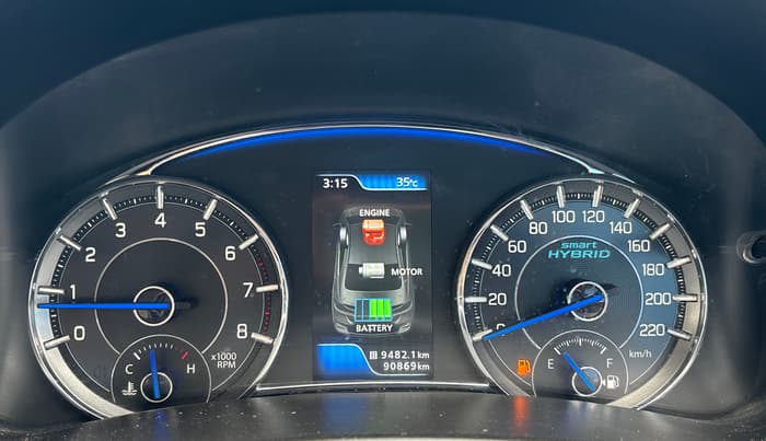 2018 Maruti Ciaz DELTA 1.5 SHVS MT PETROL, Petrol, Manual, 90,868 km, Odometer Image