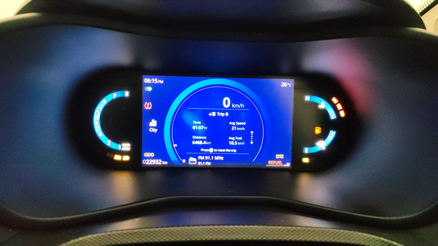 2024 Tata NEXON CREATIVE 1.2 PETROL, Petrol, Manual, 22,909 km, Odometer Image