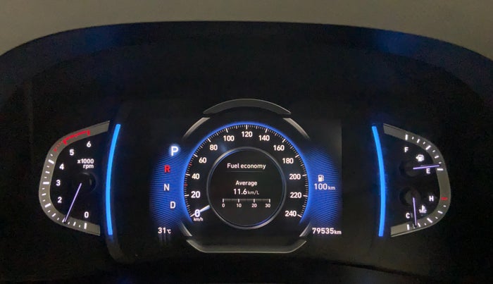 2020 Hyundai Creta SX (O) AT 1.5 DIESEL, Diesel, Automatic, 79,527 km, Odometer Image