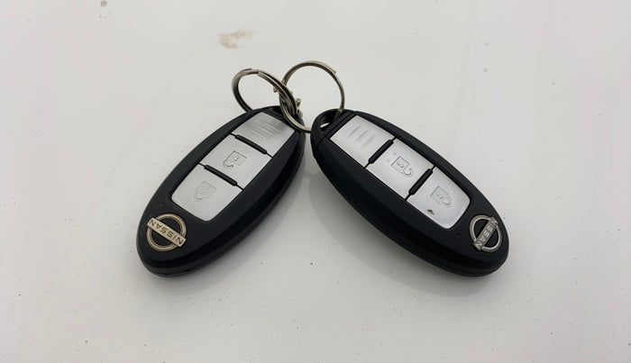 2021 Nissan MAGNITE XL TURBO CVT, Petrol, Automatic, 15,743 km, Key Close Up