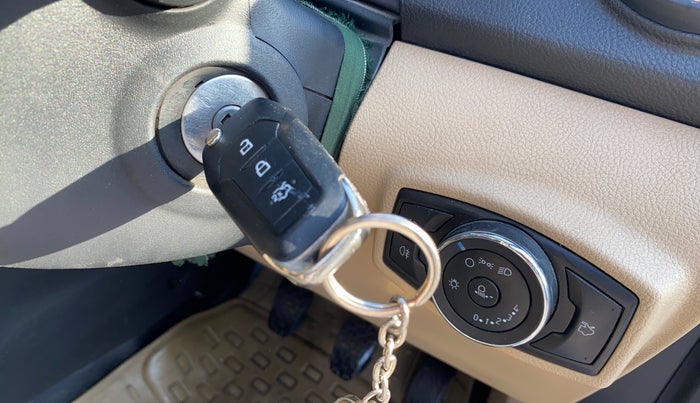 2018 Ford Figo Aspire Titanium 1.2 Ti-VCT Opt, Petrol, Manual, 33,865 km, Keyless Start/ Stop Button