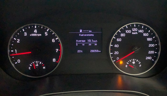 2020 KIA SELTOS GTK 1.4 PETROL, Petrol, Manual, 28,016 km, Odometer Image