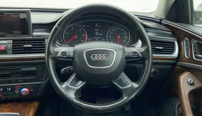 2013 Audi A6 2.0 TDI PREMIUM PLUS, Diesel, Automatic, 84,084 km, Steering Wheel Close Up