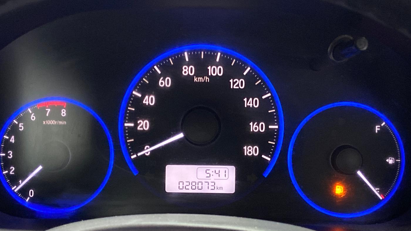 2017 Honda Brio S MT, Petrol, Manual, 28,091 km, Odometer Image