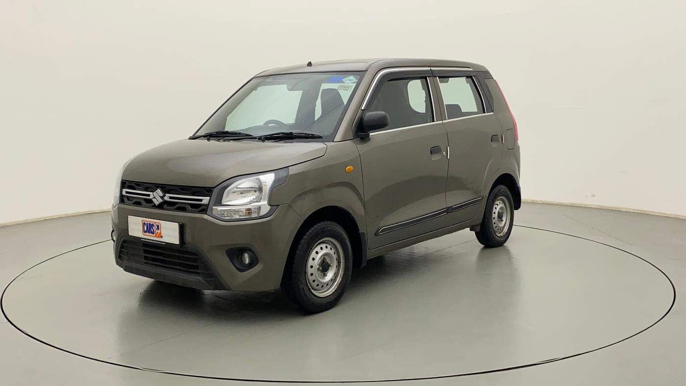 2019 Maruti New Wagon-R LXI CNG (O) 1.0, CNG, Manual, 19,538 km, Left Front Diagonal