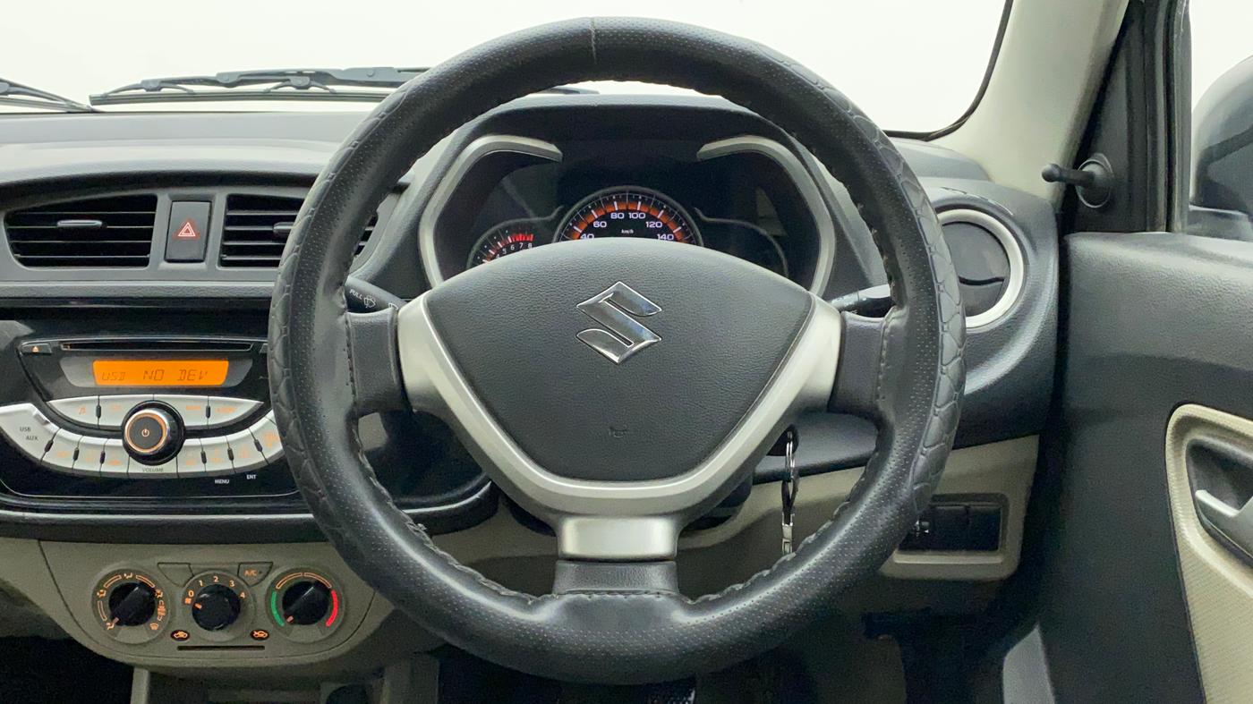 2018 Maruti Alto K10 VXI, Petrol, Manual, 37,302 km, Steering Wheel Close Up
