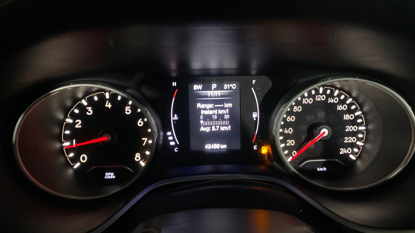 2018 Jeep Compass LIMITED PLUS PETROL AT, Petrol, Automatic, 43,487 km, Odometer Image