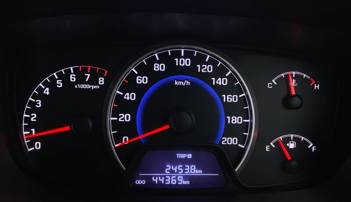 2015 Hyundai Grand i10 SPORTZ 1.2 KAPPA VTVT, Petrol, Manual, 44,365 km, Odometer Image