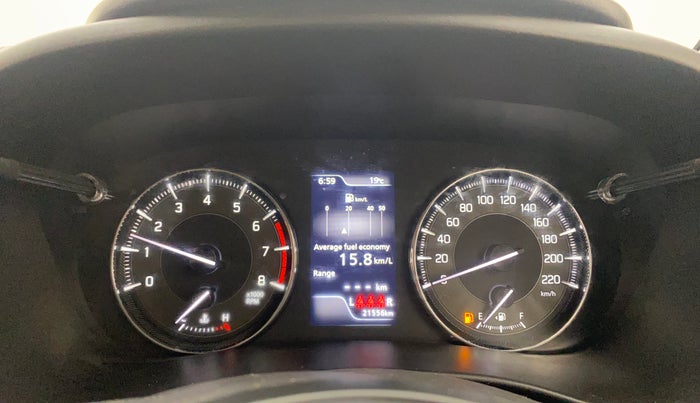 2024 Toyota Glanza G, Petrol, Manual, 21,555 km, Odometer Image