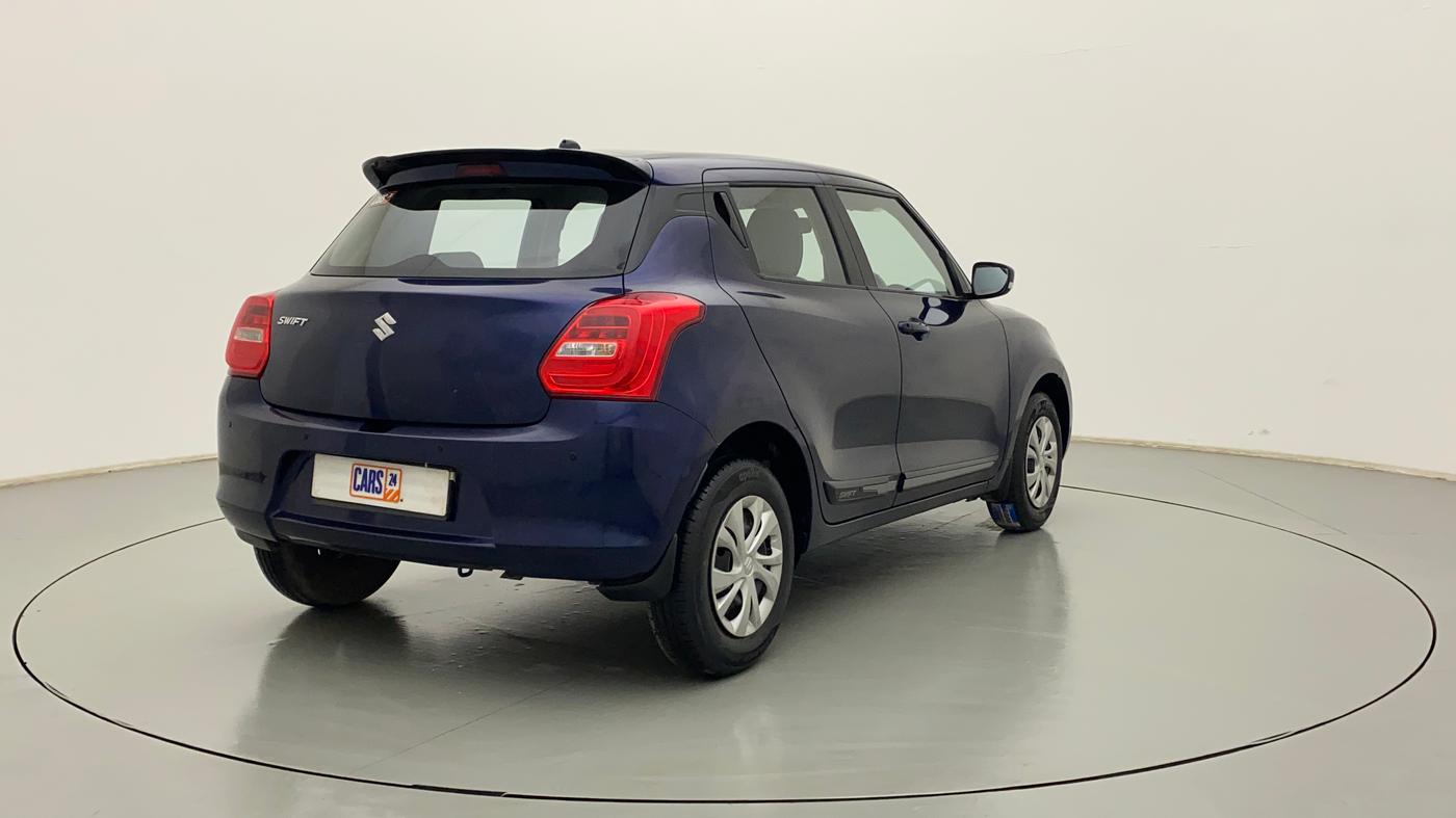 2018 Maruti Swift VXI, Petrol, Manual, 3,337 km, Right Back Diagonal