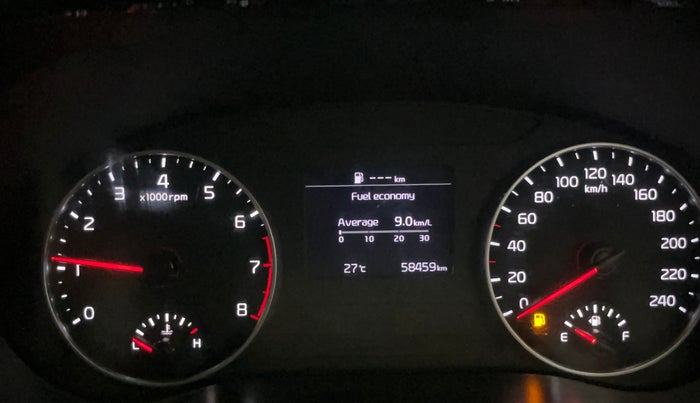 2022 KIA SELTOS HTX PETROL 1.5, Petrol, Manual, 58,451 km, Odometer Image