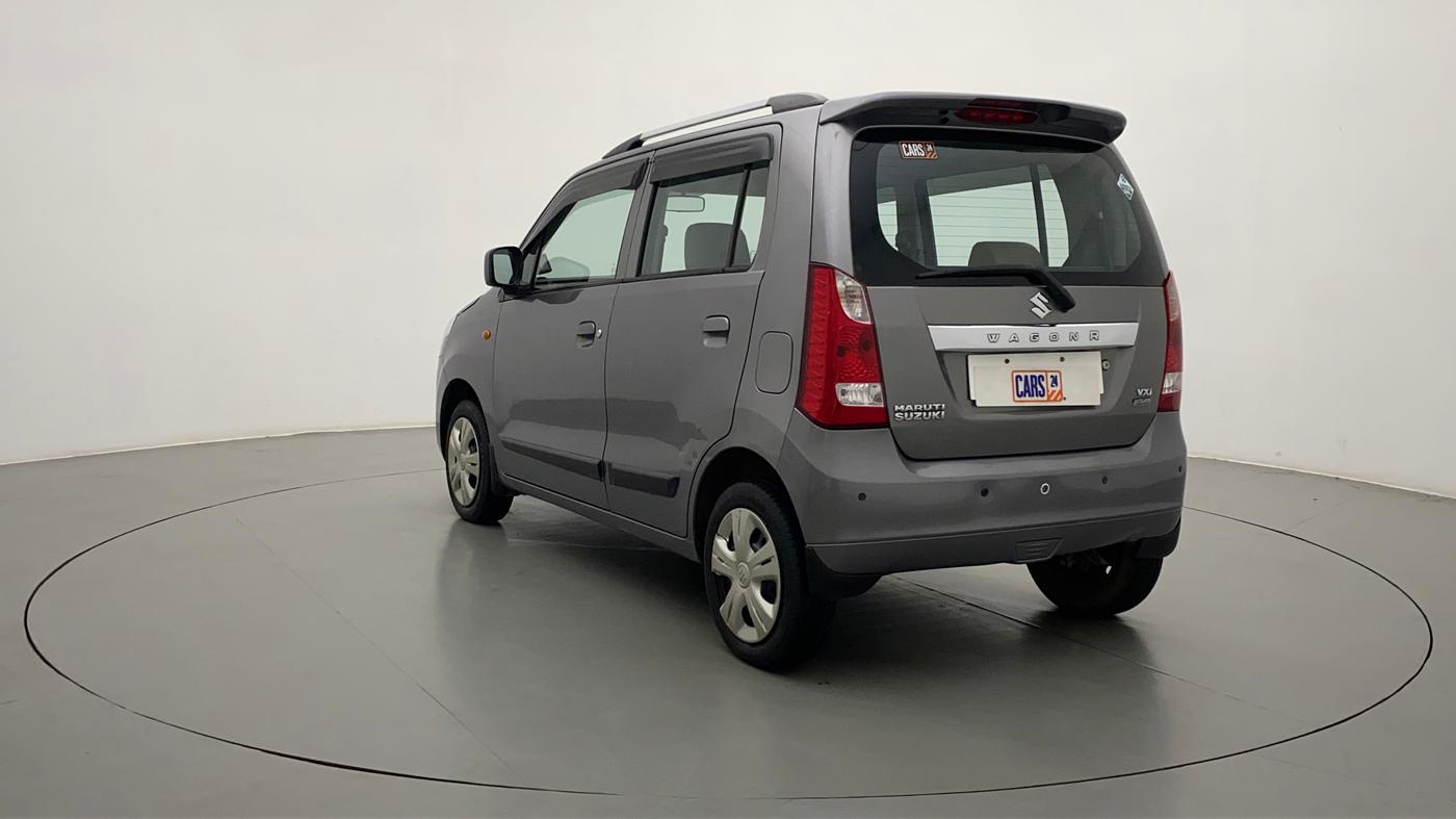 2017 Maruti Wagon R 1.0 VXI (O) AMT, CNG, Automatic, 66,873 km, Left Back Diagonal
