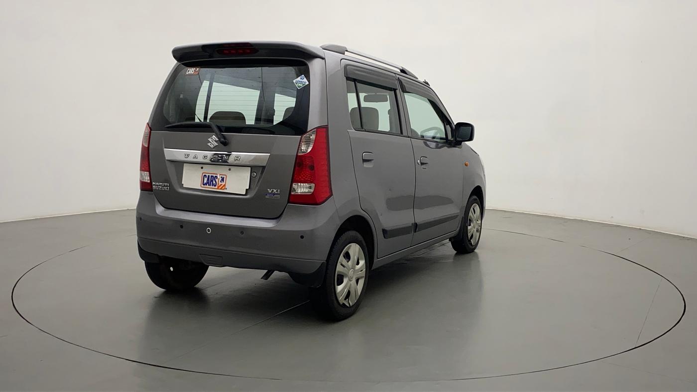 2017 Maruti Wagon R 1.0 VXI (O) AMT, CNG, Automatic, 66,873 km, Right Back Diagonal