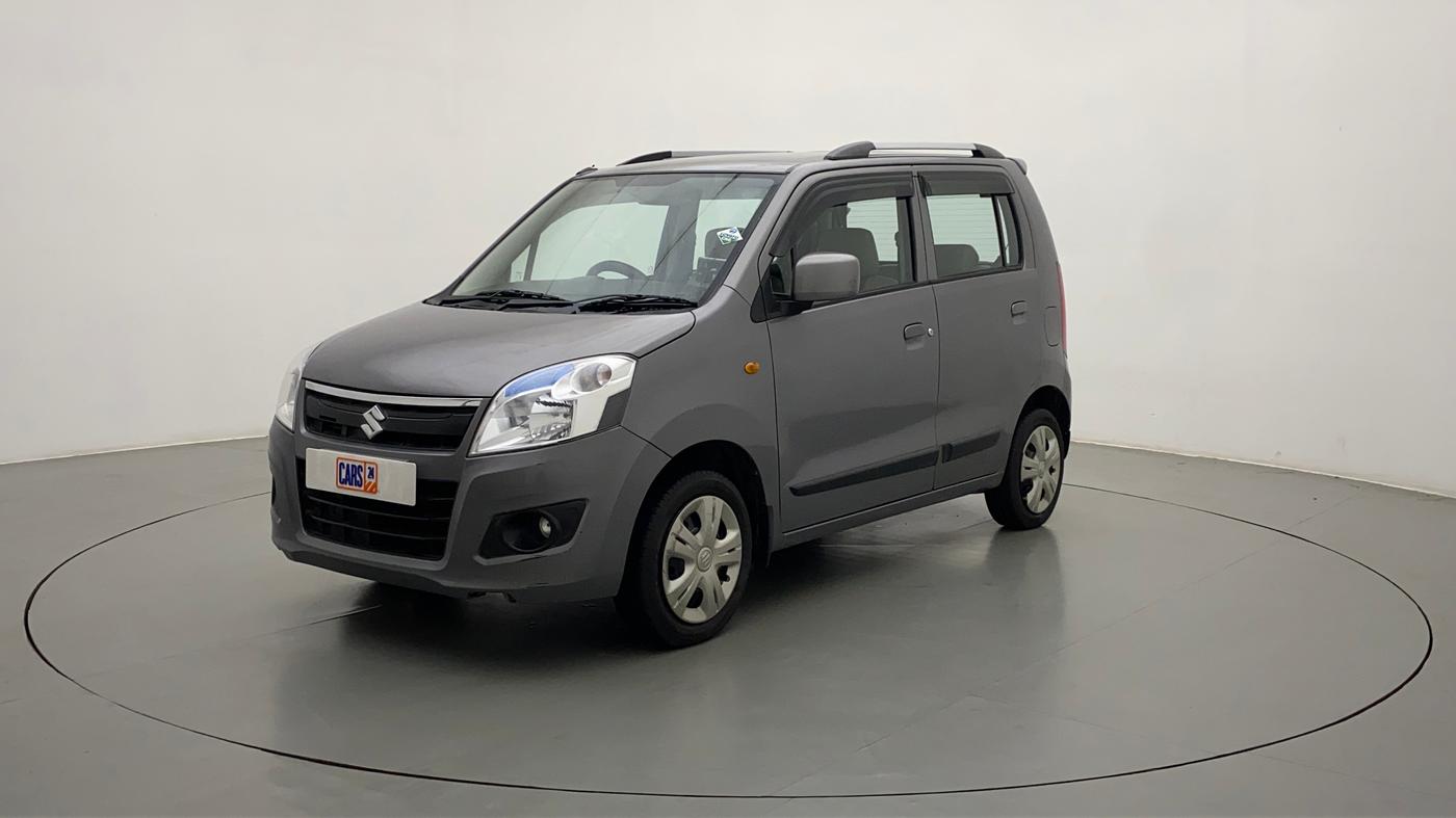2017 Maruti Wagon R 1.0 VXI (O) AMT, CNG, Automatic, 66,873 km, Left Front Diagonal