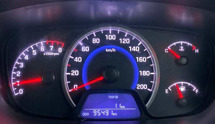 2016 Hyundai Grand i10 ASTA 1.2 KAPPA VTVT, Petrol, Manual, 95,491 km, Odometer Image