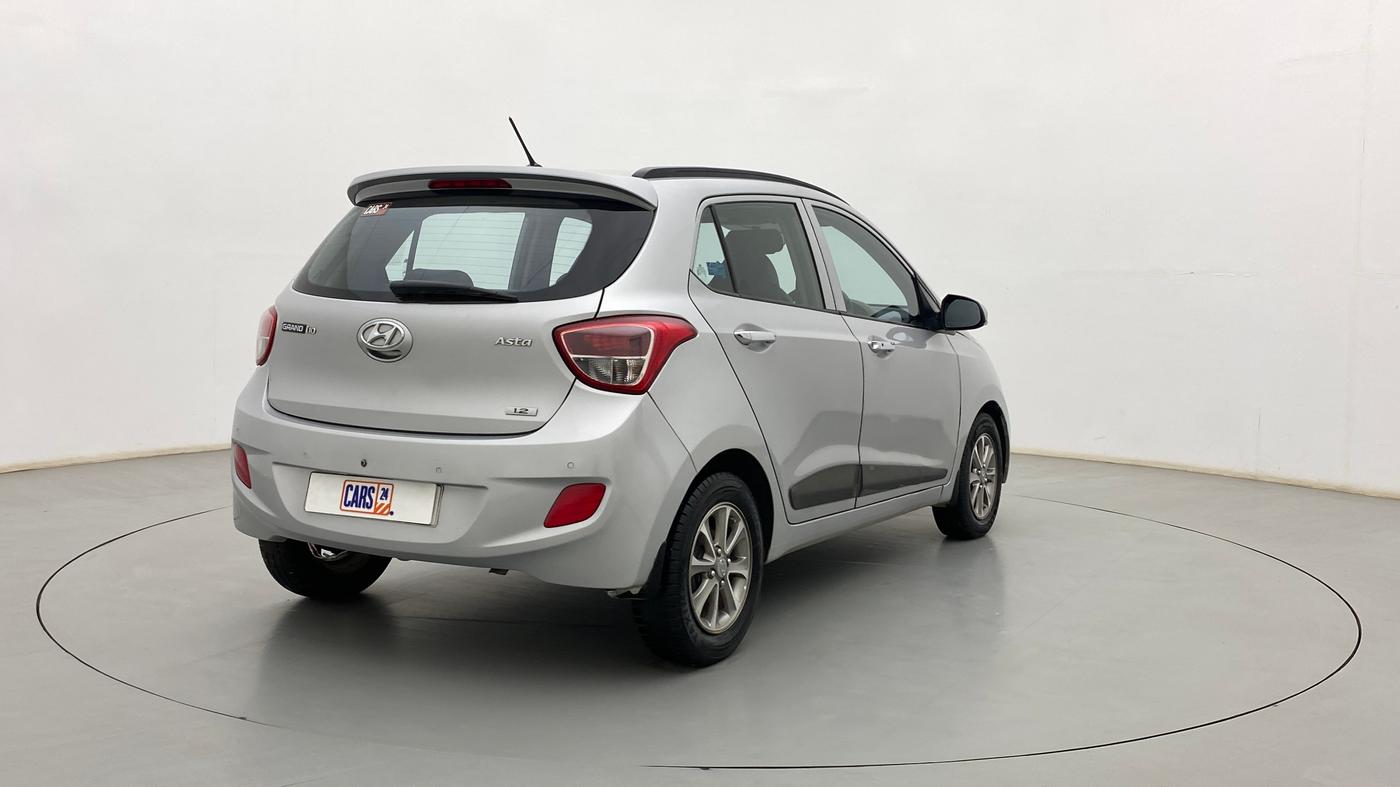 2016 Hyundai Grand i10 ASTA 1.2 KAPPA VTVT, Petrol, Manual, 95,491 km, Right Back Diagonal