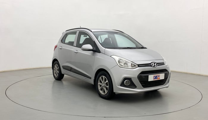 2016 Hyundai Grand i10 ASTA 1.2 KAPPA VTVT, Petrol, Manual, 95,491 km, Right Front Diagonal