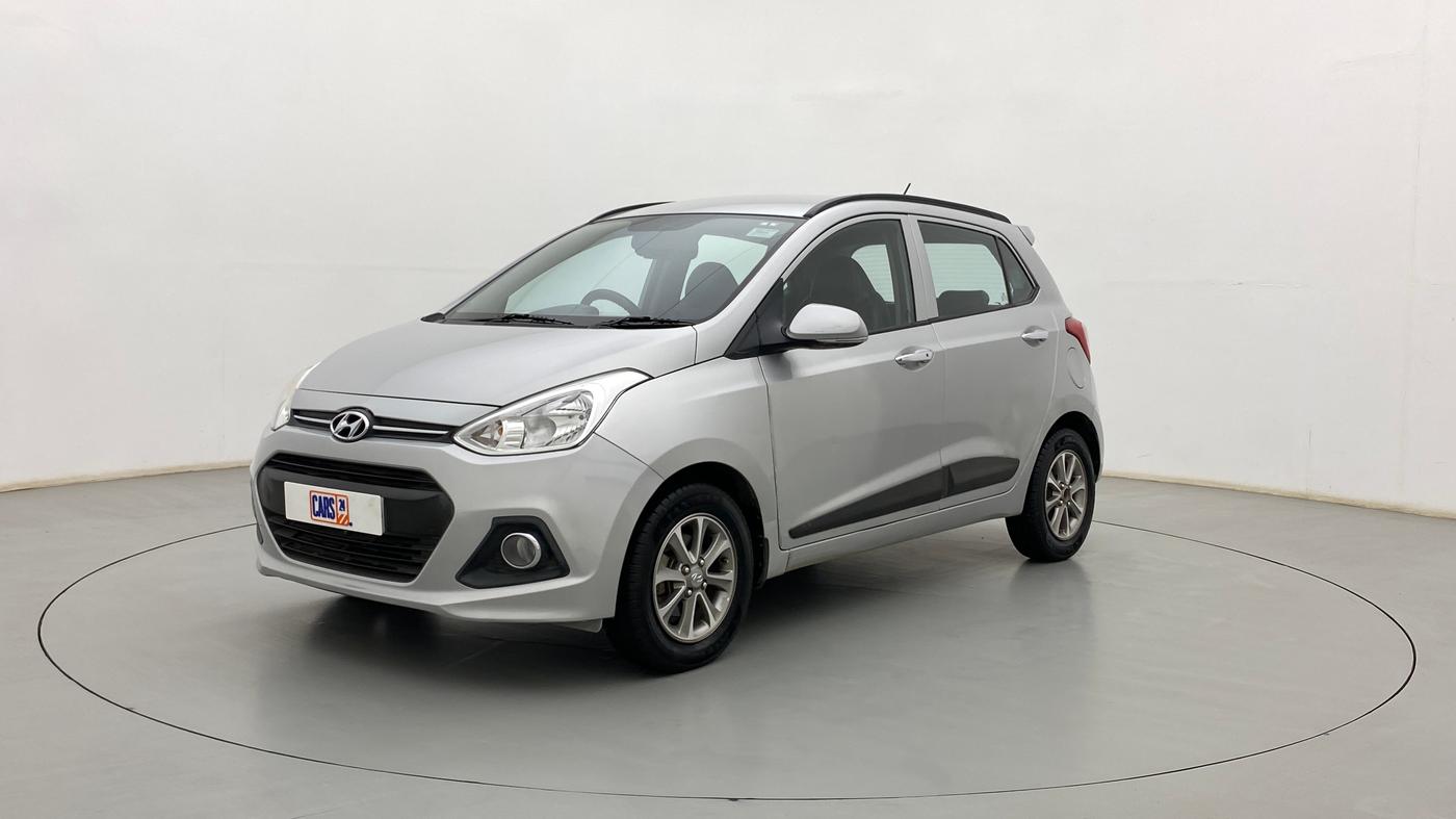 2016 Hyundai Grand i10 ASTA 1.2 KAPPA VTVT, Petrol, Manual, 95,491 km, Left Front Diagonal