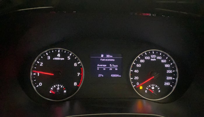 2020 KIA SELTOS HTK PLUS 1.5, Petrol, Manual, 43,821 km, Odometer Image
