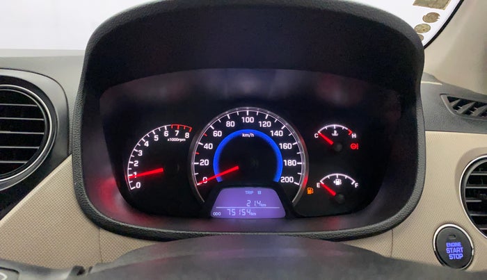 2013 Hyundai Grand i10 ASTA 1.2 KAPPA VTVT, Petrol, Manual, 75,139 km, Odometer Image