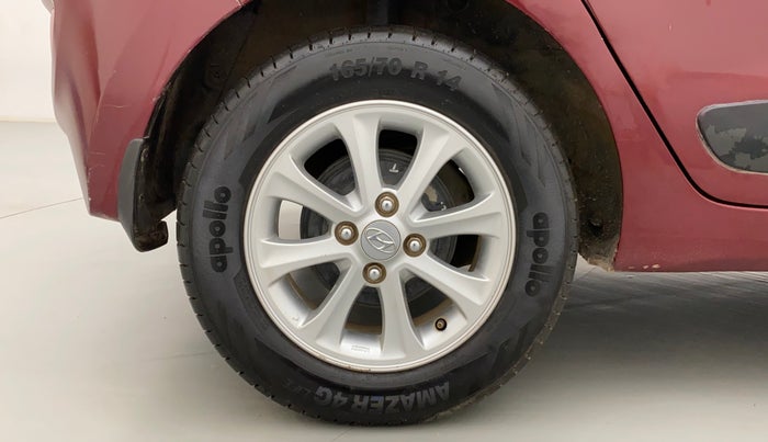 2016 Hyundai Grand i10 ASTA AT 1.2 KAPPA VTVT, Petrol, Automatic, 39,970 km, Right Rear Wheel