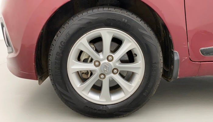 2016 Hyundai Grand i10 ASTA AT 1.2 KAPPA VTVT, Petrol, Automatic, 39,970 km, Left Front Wheel
