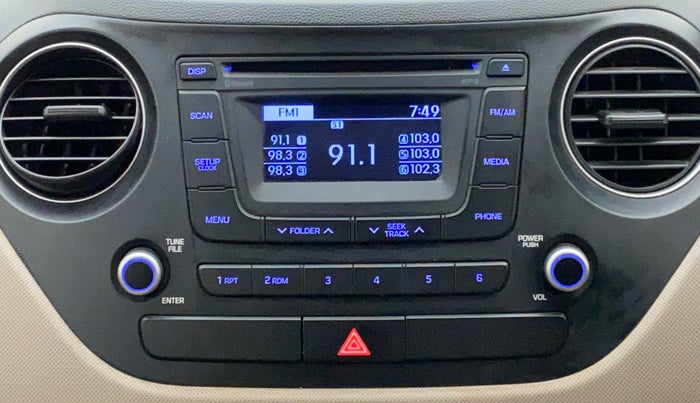 2016 Hyundai Grand i10 ASTA AT 1.2 KAPPA VTVT, Petrol, Automatic, 39,970 km, Infotainment System