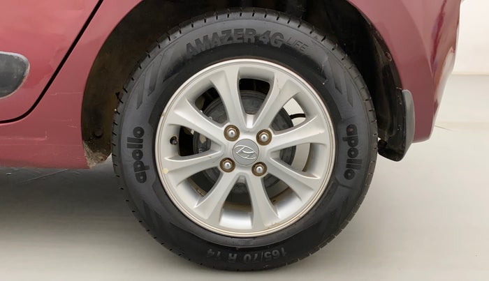 2016 Hyundai Grand i10 ASTA AT 1.2 KAPPA VTVT, Petrol, Automatic, 39,970 km, Left Rear Wheel