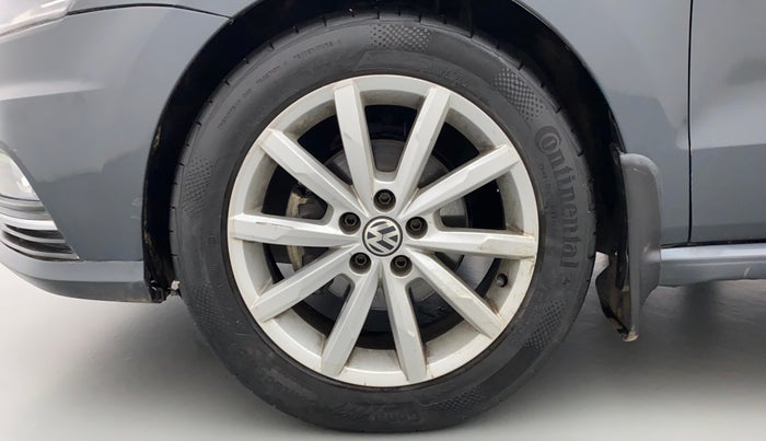 2018 Volkswagen Ameo HIGHLINE PLUS 1.5L AT 16 ALLOY, Diesel, Automatic, 79,577 km, Left Front Wheel