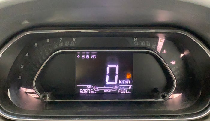 2021 Tata TIGOR XZ PLUS PETROL, Petrol, Manual, 51,592 km, Odometer Image