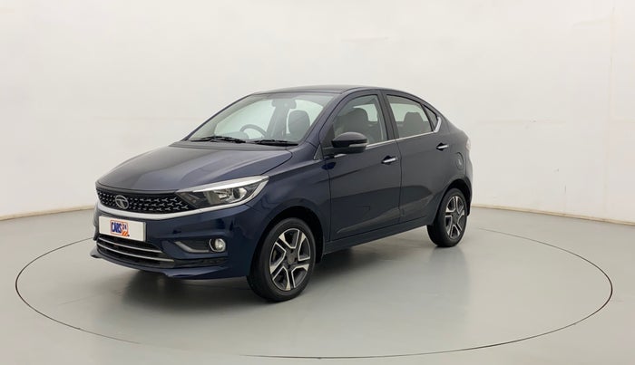 2021 Tata TIGOR XZ PLUS PETROL, Petrol, Manual, 51,592 km, Left Front Diagonal