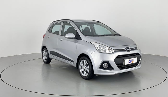 2016 Hyundai Grand i10 SPORTZ 1.2 KAPPA VTVT, Petrol, Manual, 62,740 km, Right Front Diagonal