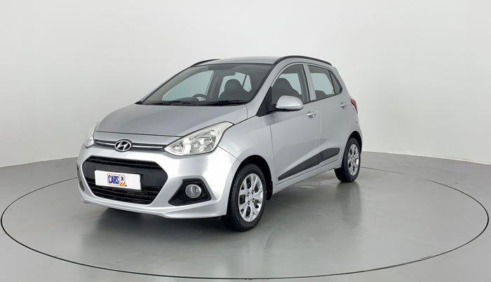 2016 Hyundai Grand i10 SPORTZ 1.2 KAPPA VTVT, Petrol, Manual, 62,740 km, Left Front Diagonal