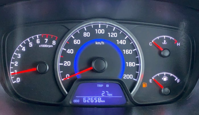 2016 Hyundai Grand i10 SPORTZ 1.2 KAPPA VTVT, Petrol, Manual, 62,740 km, Odometer Image