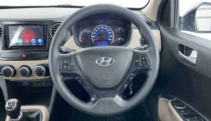 2016 Hyundai Grand i10 SPORTZ 1.2 KAPPA VTVT, Petrol, Manual, 62,740 km, Steering Wheel Close Up