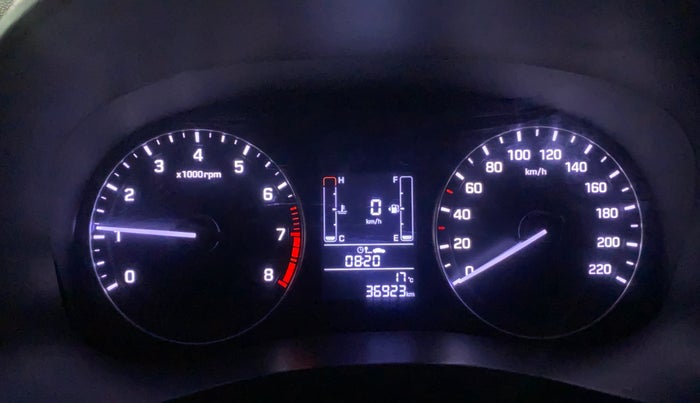 2017 Hyundai Creta SX PLUS 1.6 PETROL, Petrol, Manual, 36,922 km, Odometer Image