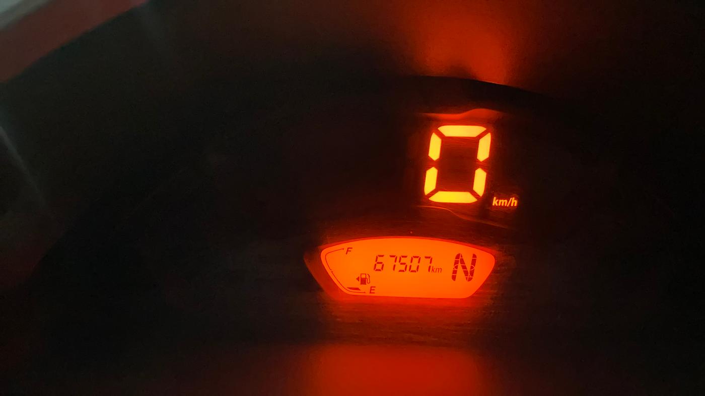2019 Maruti S PRESSO VXI PLUS AMT, Petrol, Automatic, 67,542 km, Odometer Image