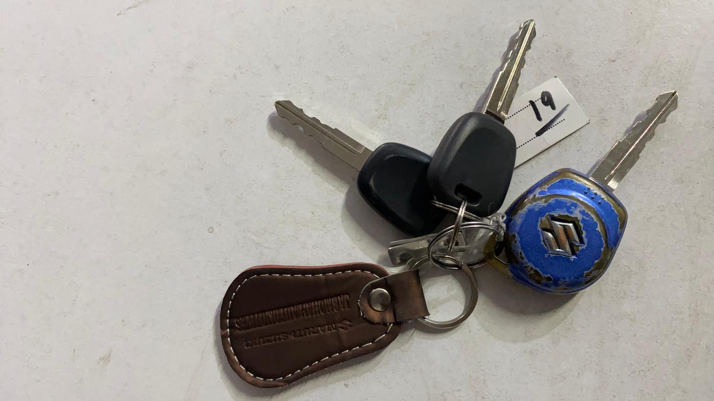2019 Maruti S PRESSO VXI PLUS AMT, Petrol, Automatic, 67,542 km, Key Close Up
