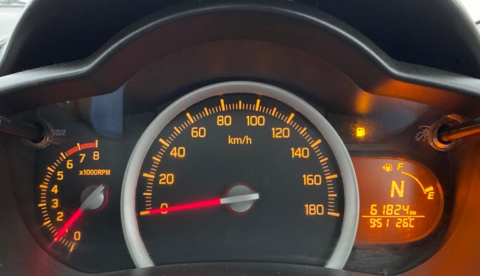 2016 Maruti Celerio ZXI AMT (O), Petrol, Automatic, 61,822 km, Odometer Image