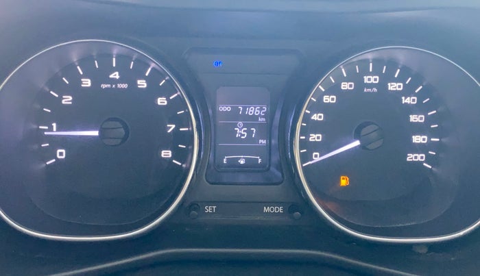 2019 Tata NEXON XZ PETROL, Petrol, Manual, 71,862 km, Odometer Image