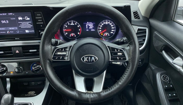 2020 KIA SELTOS HTK 1.5 PETROL, Petrol, Manual, 24,378 km, Steering Wheel Close Up