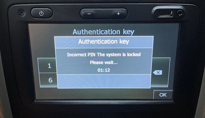 2018 Renault Duster RXS AMT 110 PS, Diesel, Automatic, 60,011 km, Infotainment System