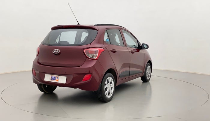 2015 Hyundai Grand i10 SPORTZ 1.2 KAPPA VTVT, Petrol, Manual, 18,364 km, Right Back Diagonal