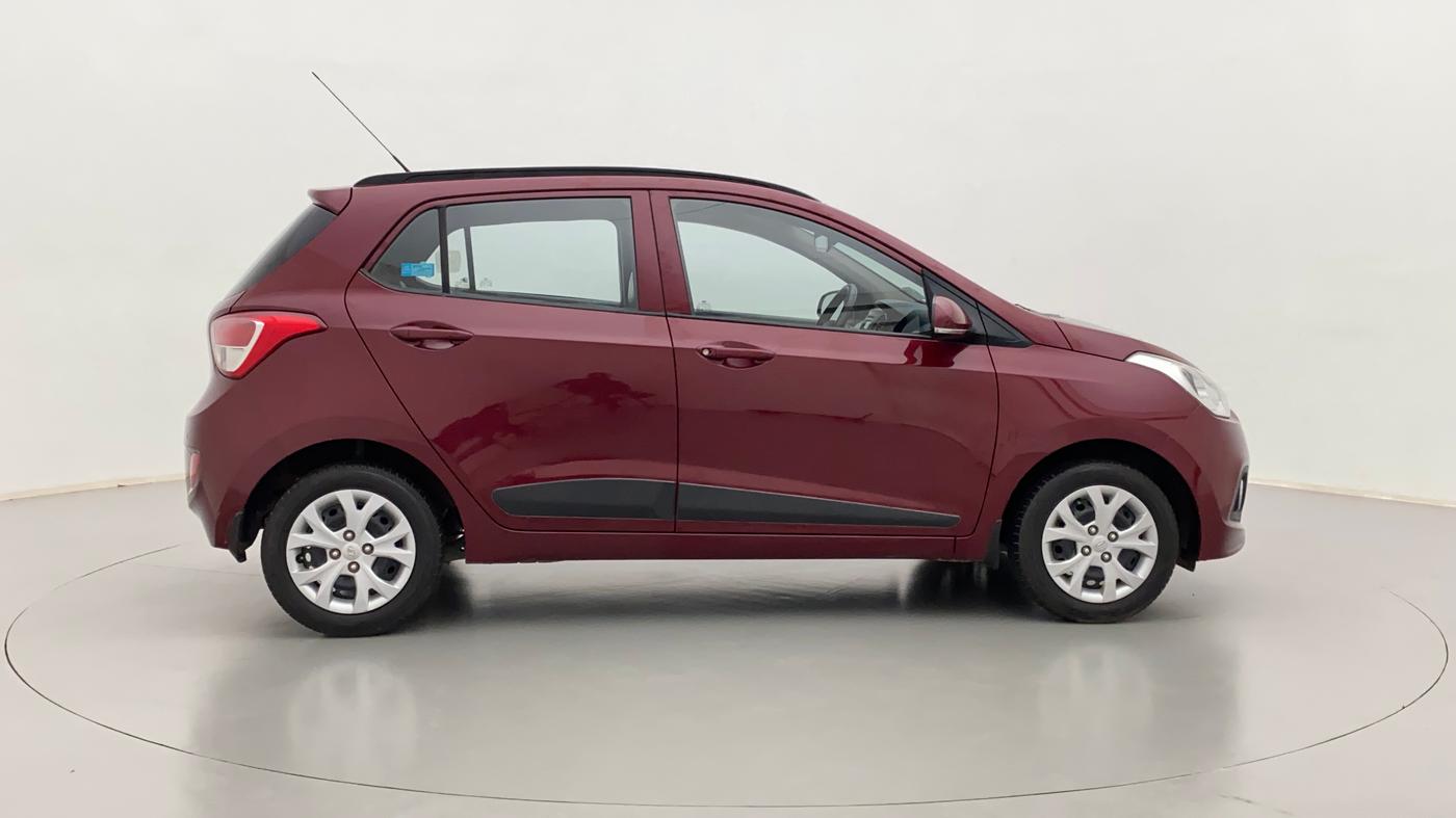 2015 Hyundai Grand i10 SPORTZ 1.2 KAPPA VTVT, Petrol, Manual, 18,364 km, Right Side View