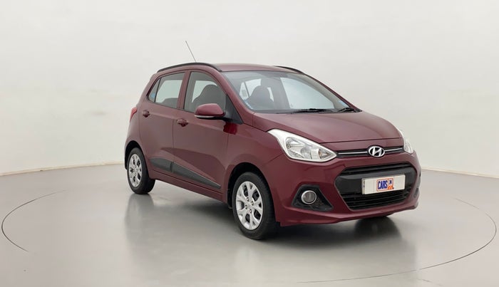 2015 Hyundai Grand i10 SPORTZ 1.2 KAPPA VTVT, Petrol, Manual, 18,364 km, Right Front Diagonal