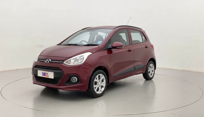 2015 Hyundai Grand i10 SPORTZ 1.2 KAPPA VTVT, Petrol, Manual, 18,364 km, Left Front Diagonal