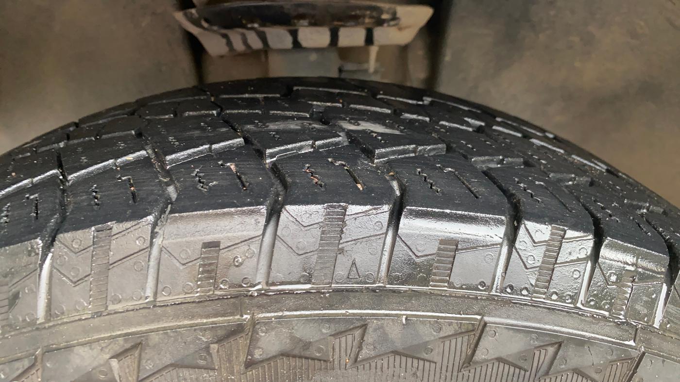 2021 Tata Harrier XT PLUS 2.0L KRYOTEC, Diesel, Manual, 1,22,961 km, Left Front Tyre Tread